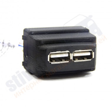 Зарядное устройство USB для Ларгус FL, X-Ray, Duster, Arkana, Sandero 5V 2 гнезда 3A Штат, 234234