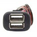 Зарядное устройство USB для LADA 2114 Samara, 1118 Kalina 5V 2 гнезда 3A Апэл, 23435222
