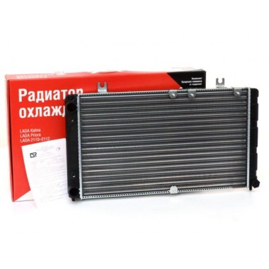 Радиатор охлаждения ВАЗ-ДААЗ 1119 (3 крепления), 11190-1301012-00