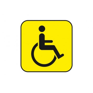 Знак " Инвалид ",
