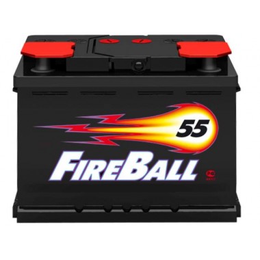 Аккумулятор FireBall 62А/ч 520А N- прямая полярность,